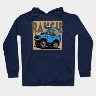 Classic Range Rover Caricature Hoodie